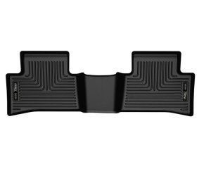 Toyota Corolla Cross Floor Mats - Rear - Husky Liners - X-act Contour - Black - `22-`27
